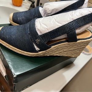 New in Box Ralph Lauren Espadrilles